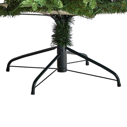 7ft. Pre-Lit Montreal Spruce Artificial Christmas Tree, Warm White LED Lights